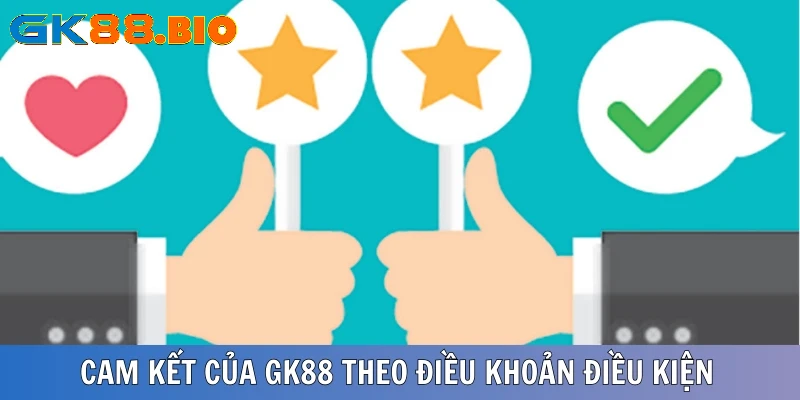 Cam kết từ GK88 trong việc cung cấp dịch vụ